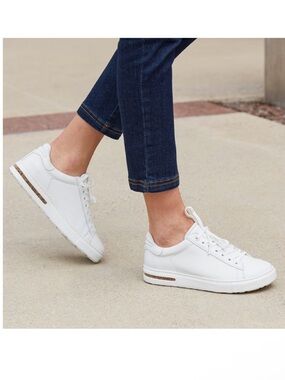 Birkenstock Bend Women's Sneaker color white size 36 US 5-5.5 gently used